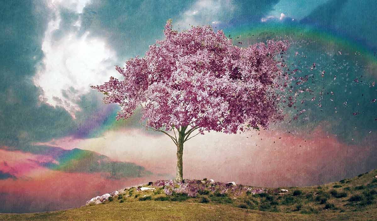 Pink Happiness Tree